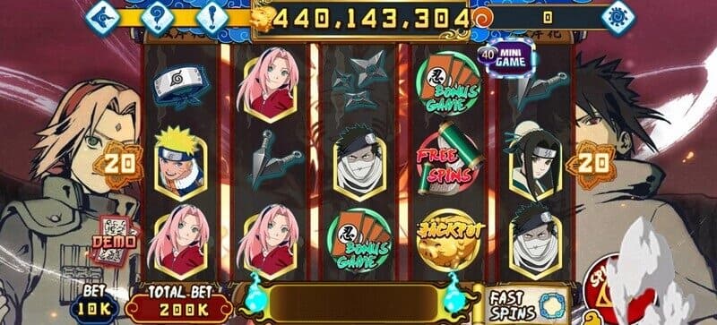Nổ hũ Naruto SClub88 | Quay hũ cực nhanh, săn hũ độc đắc 4 Chơi slot game Naruto