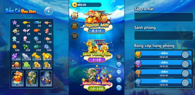 Bắn Cá Oneshot SClub88: Game bắn cá đại dương siêu hot 2025 3 Nghiên cứu kỹ tính năng
