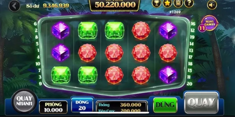Nổ hũ Kim Cương Sclub88 | Săn Jackpot lấp lánh X5000 cực đã 4 nổ hũ kim cương sclub88